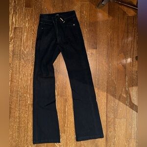 Express High Rise Boot Jean size 8 NWT dark denim